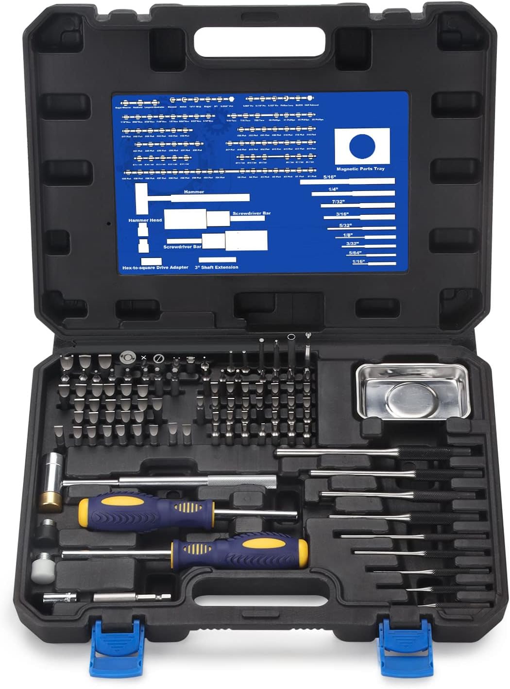 100-Piece Precision Screwdriver & Punch Set
