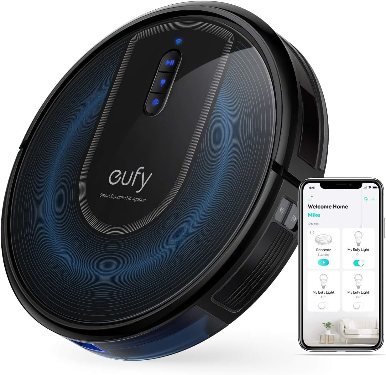 eufy C10 Robot Vacuum with Self-Emptying