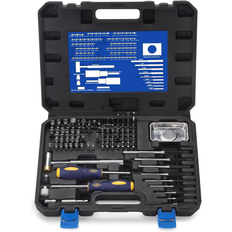 100-Piece Precision Screwdriver & Punch Set