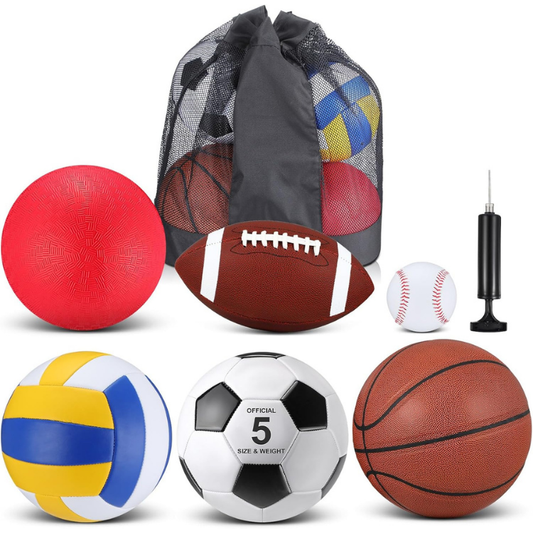 6-Piece Sports Ball Set