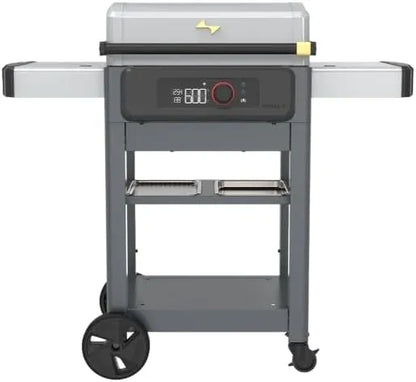 Current® Model G Griddle, Smart Electric Outdoor Flat Top BBQ Grill with 200°F to 600°F Range for Searing & Roasting, Digital Precision, Apartment-Friendly & Weather-Resistant, Onyx