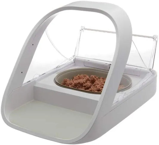 Sure Petcare -SureFlap - SureFeed - Microchip Pet Feeder - Selective-Automatic Pet Feeder Makes Meal Times Stress-Free, Suitable for Both Wet and Dry Food - MPF001