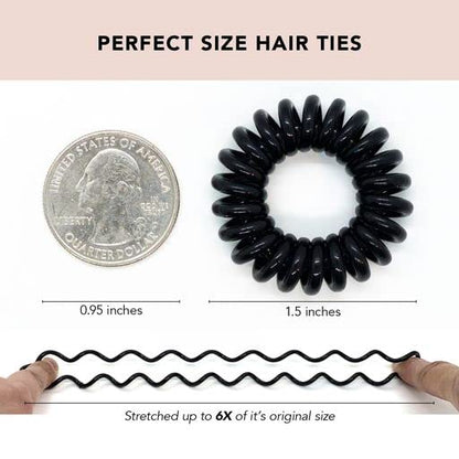 Spiral Hair Ties for Women