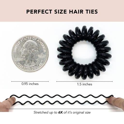 Spiral Hair Ties for Women