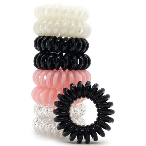 Spiral Hair Ties for Women