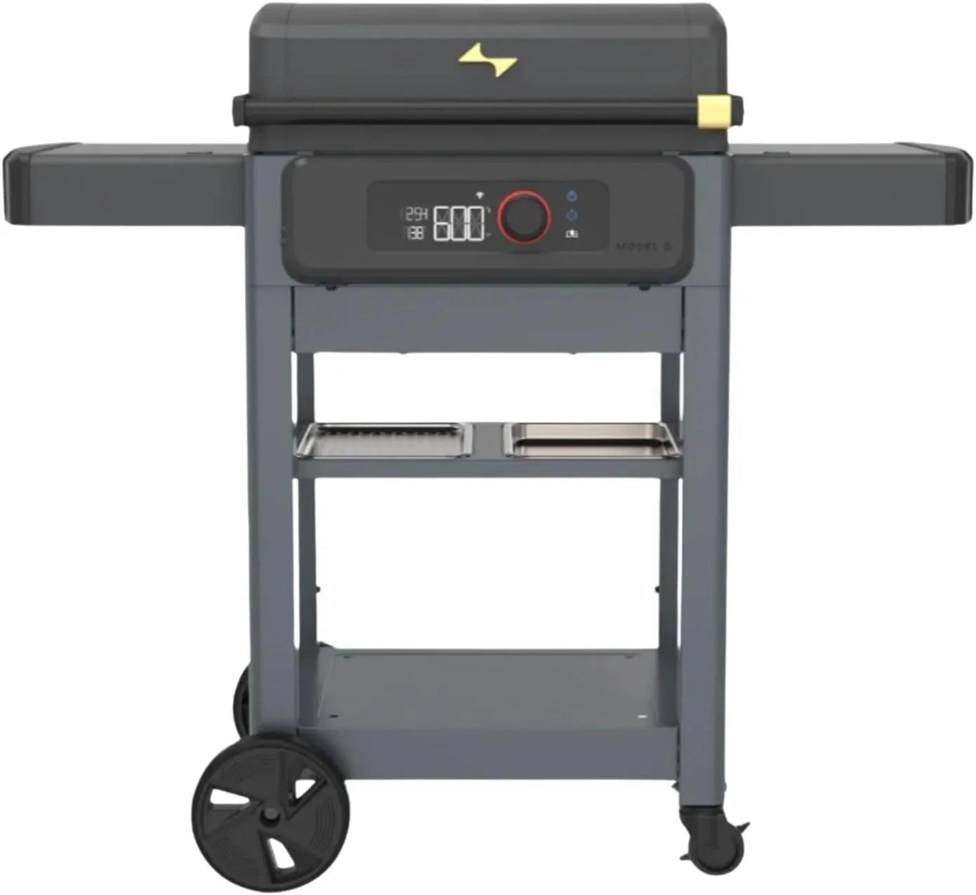 Current® Model G Griddle, Smart Electric Outdoor Flat Top BBQ Grill with 200°F to 600°F Range for Searing & Roasting, Digital Precision, Apartment-Friendly & Weather-Resistant, Onyx