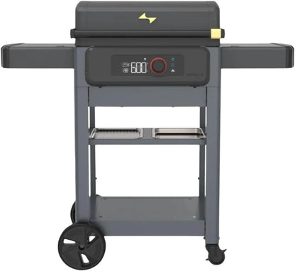 Current® Model G Griddle, Smart Electric Outdoor Flat Top BBQ Grill with 200°F to 600°F Range for Searing & Roasting, Digital Precision, Apartment-Friendly & Weather-Resistant, Onyx