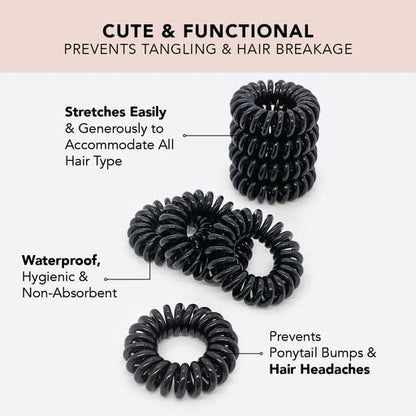 Spiral Hair Ties for Women