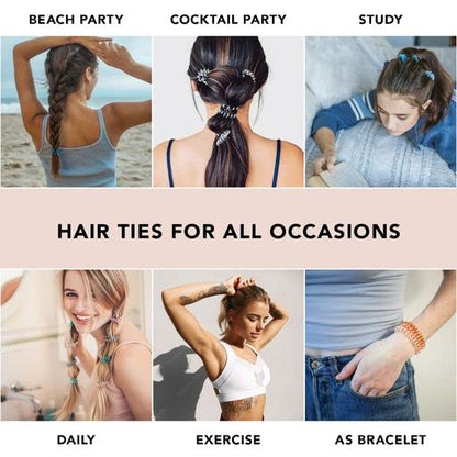 Spiral Hair Ties for Women