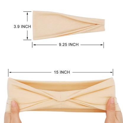 Boho Wide Headbands for Women