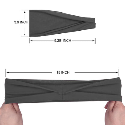 Boho Wide Headbands for Women