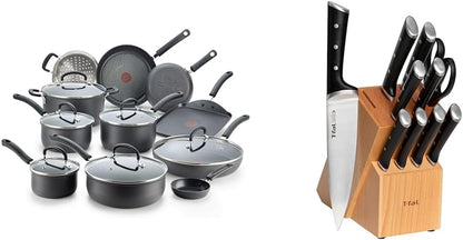 T-fal 17-Piece Nonstick Cookware Set