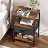 SUPERJARE Nightstand with Charging Station