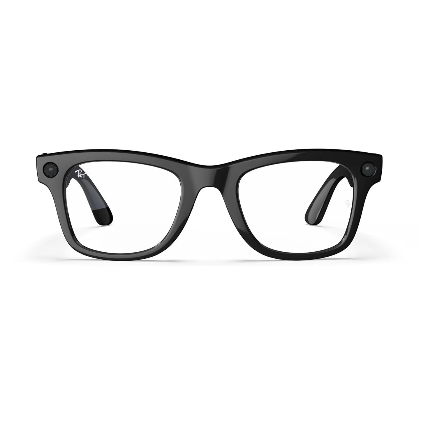 Ray-Ban Meta (Gen 1), Wayfarer, Large Matte Black | Smart AI Glasses for Men, Women — 12 MP Camera, Open-Ear Speakers, Video, Bluetooth — Polarized Gradient Graphite Lenses — Wearable Technology