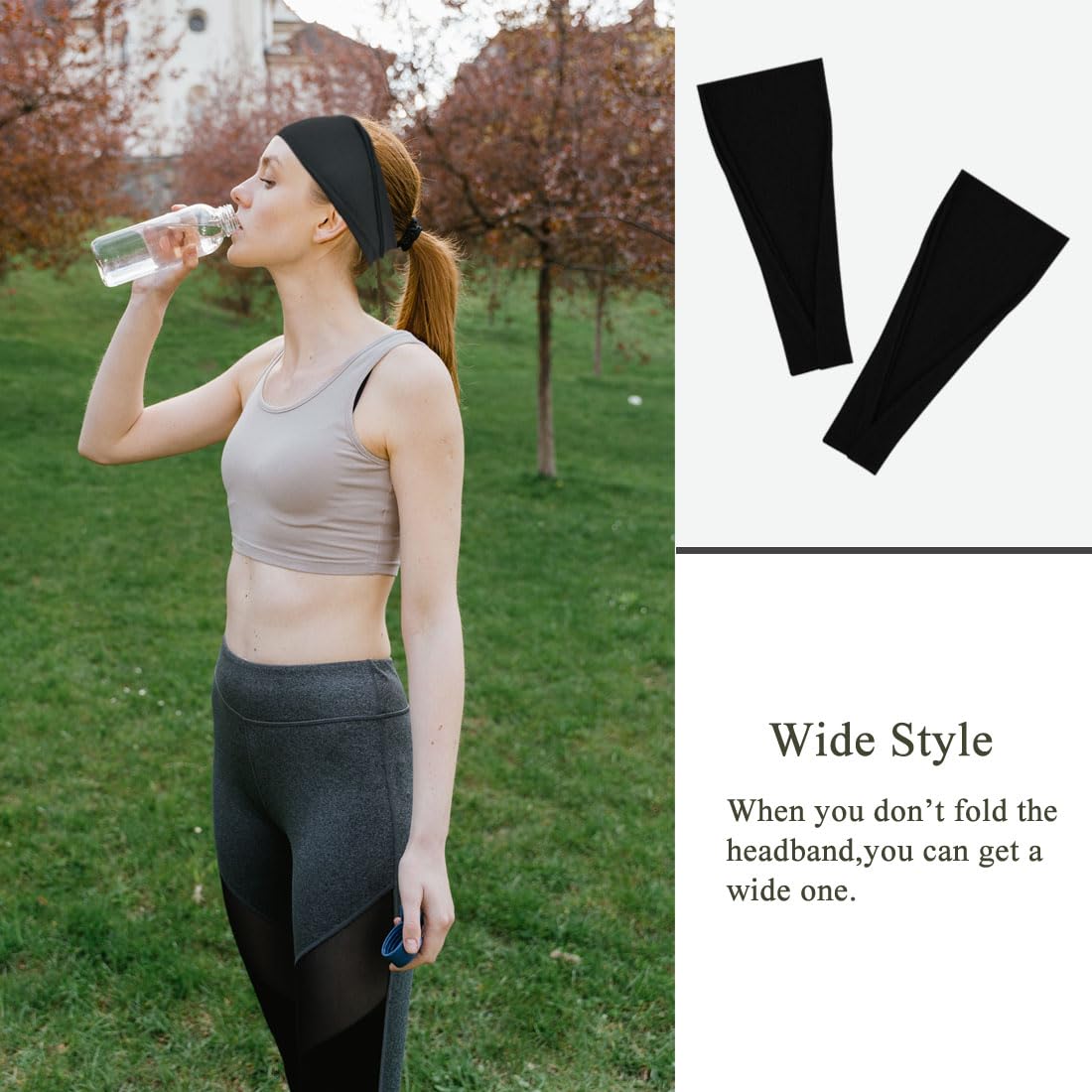 Boho Wide Headbands for Women