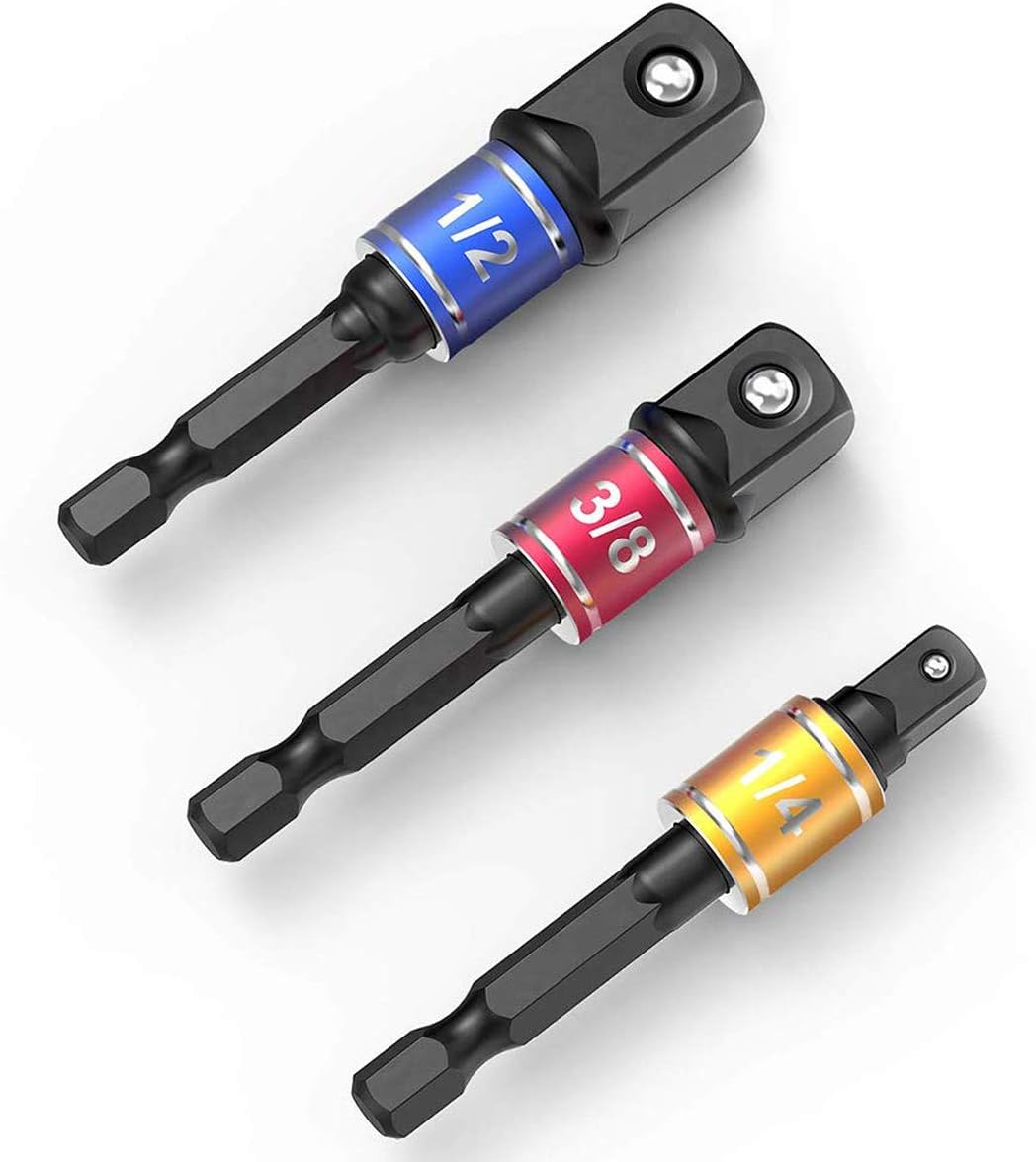 Right Angle Drill Adapter 4-in-1 Set