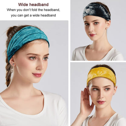 Boho Wide Headbands for Women