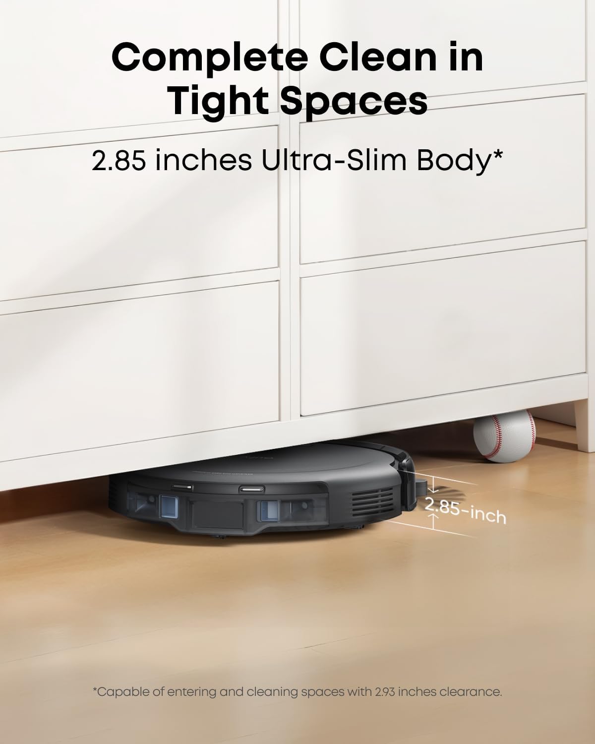 eufy C10 Robot Vacuum with Self-Emptying