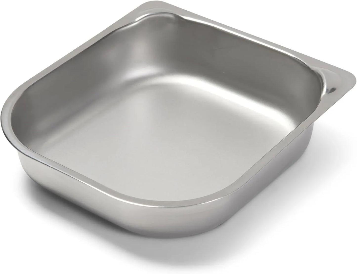 Closer Pets C200 2 Meal Timer-Controlled Automatic Pet Feeder - for Cats and Small Dogs, Wet or Dry Food, Stainless Steel Bowl Inserts and Ice Pack, up to 14 oz Each, White