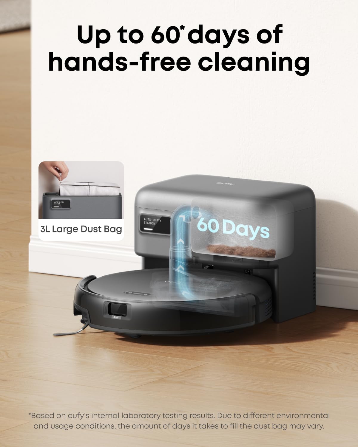 eufy C10 Robot Vacuum with Self-Emptying