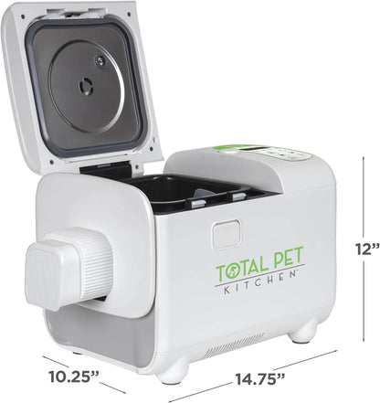 Pet Food Maker - All-in-One Pet Food Multicooker | Cooks, Mixes, and Dispenses Fresh Human-Grade Ingredients in About an Hour | 4.5 Quart Capacity