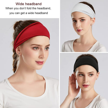 Boho Wide Headbands for Women