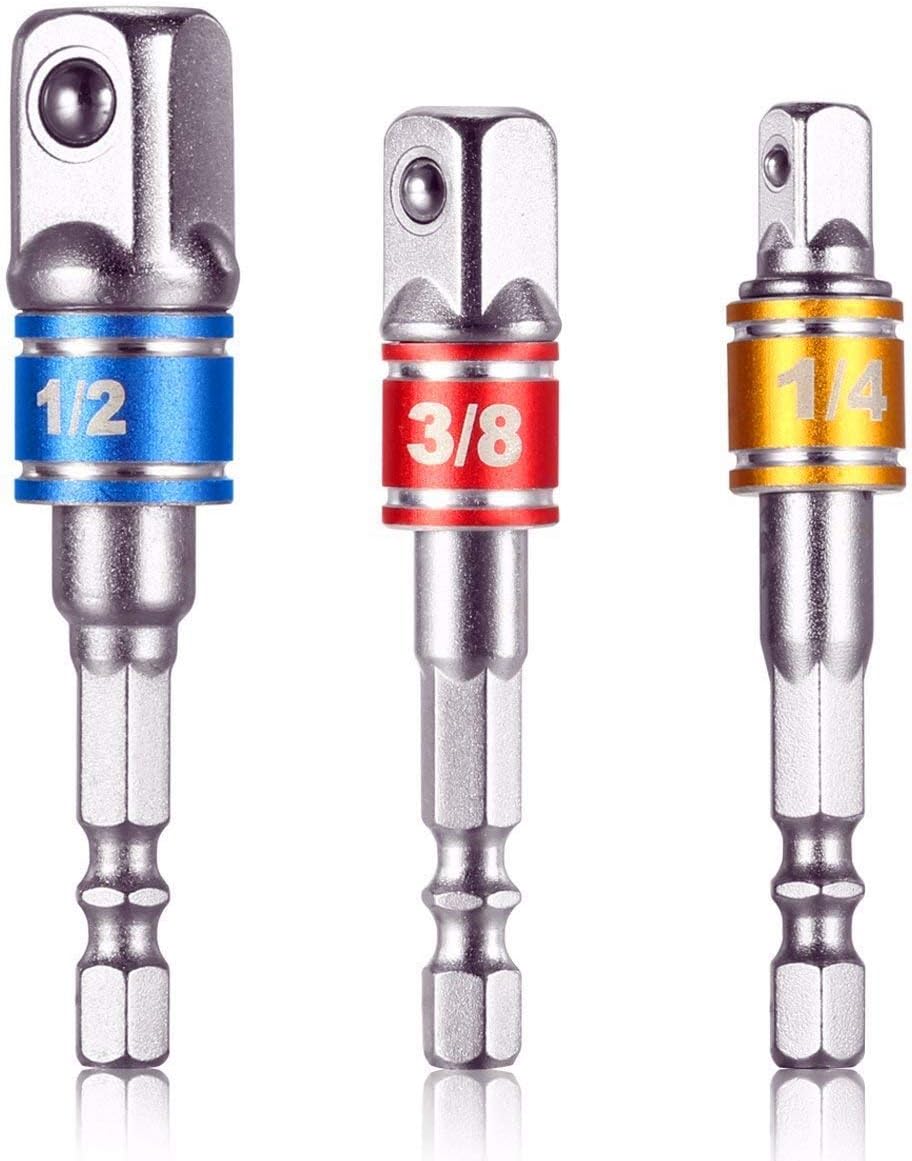 Right Angle Drill Adapter 4-in-1 Set