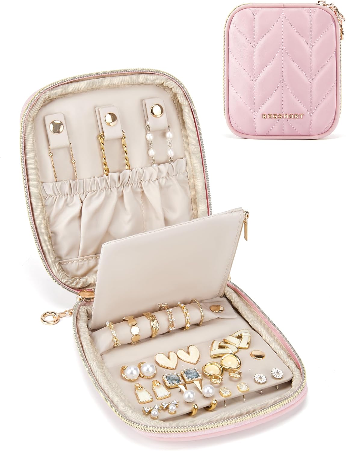 Women's Travel Jewelry Organizer