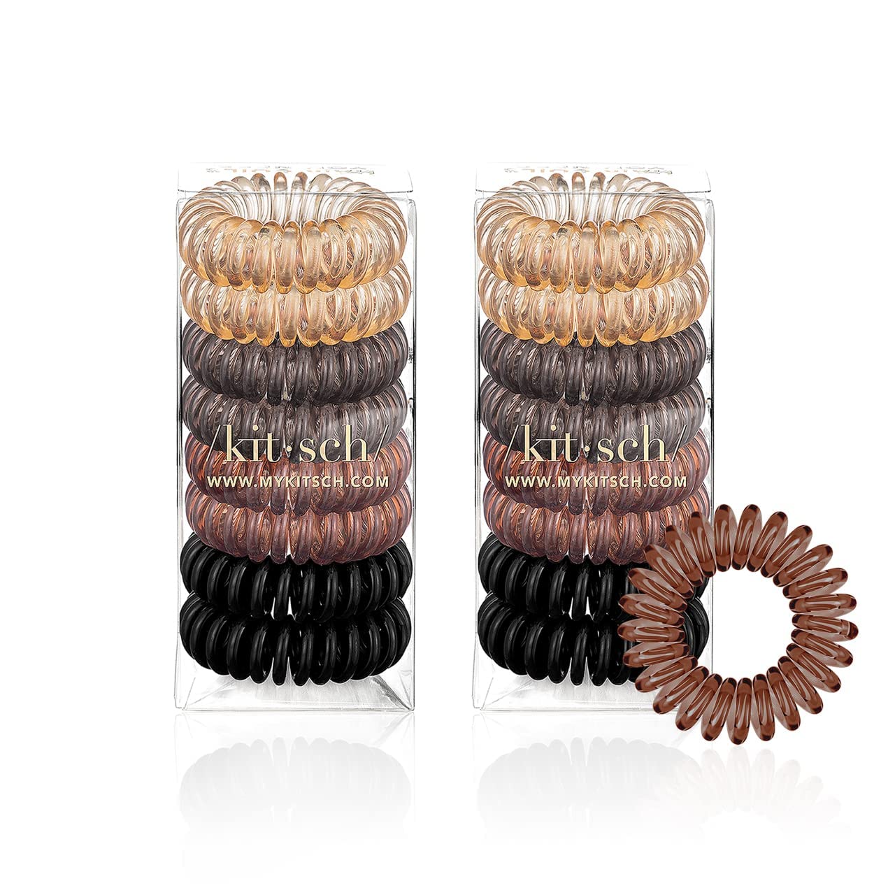 Spiral Hair Ties for Women