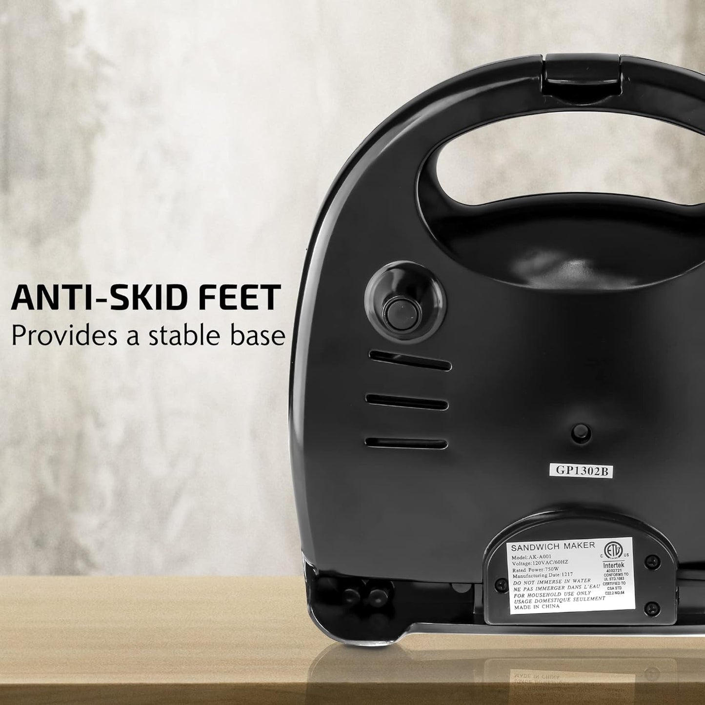 OVENTE Electric Sandwich Maker – GPS401B