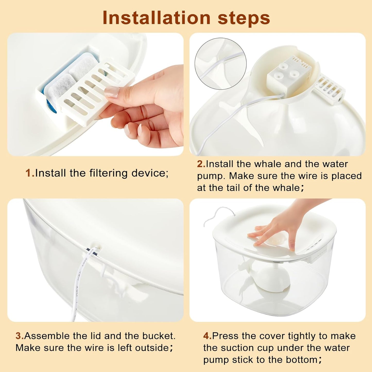 10L Automatic Dog Water Fountain