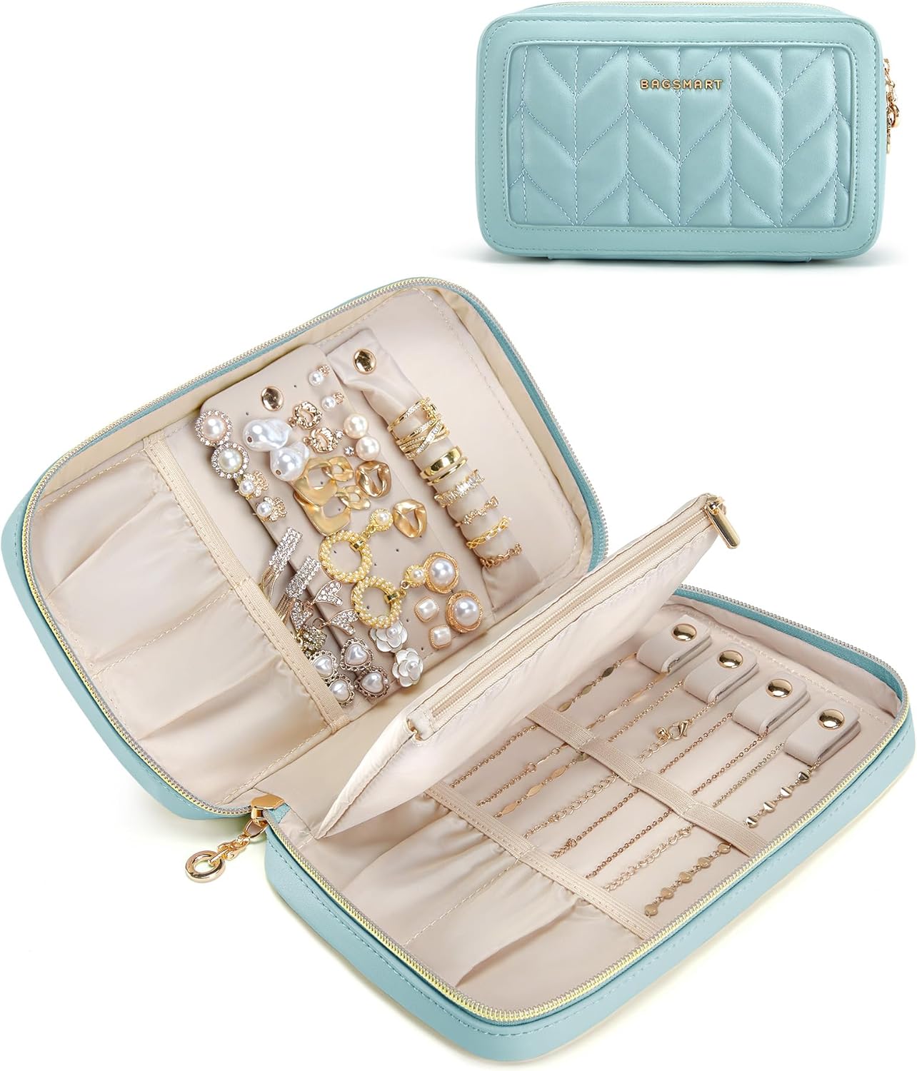 Women's Travel Jewelry Organizer