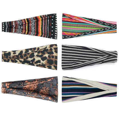 Boho Wide Headbands for Women