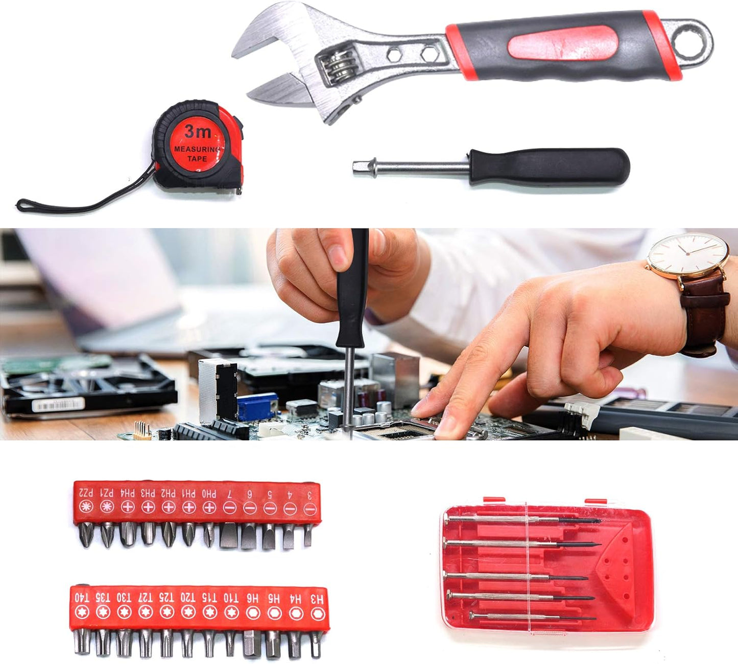 Arcwares 799pcs Aluminum Tool Set