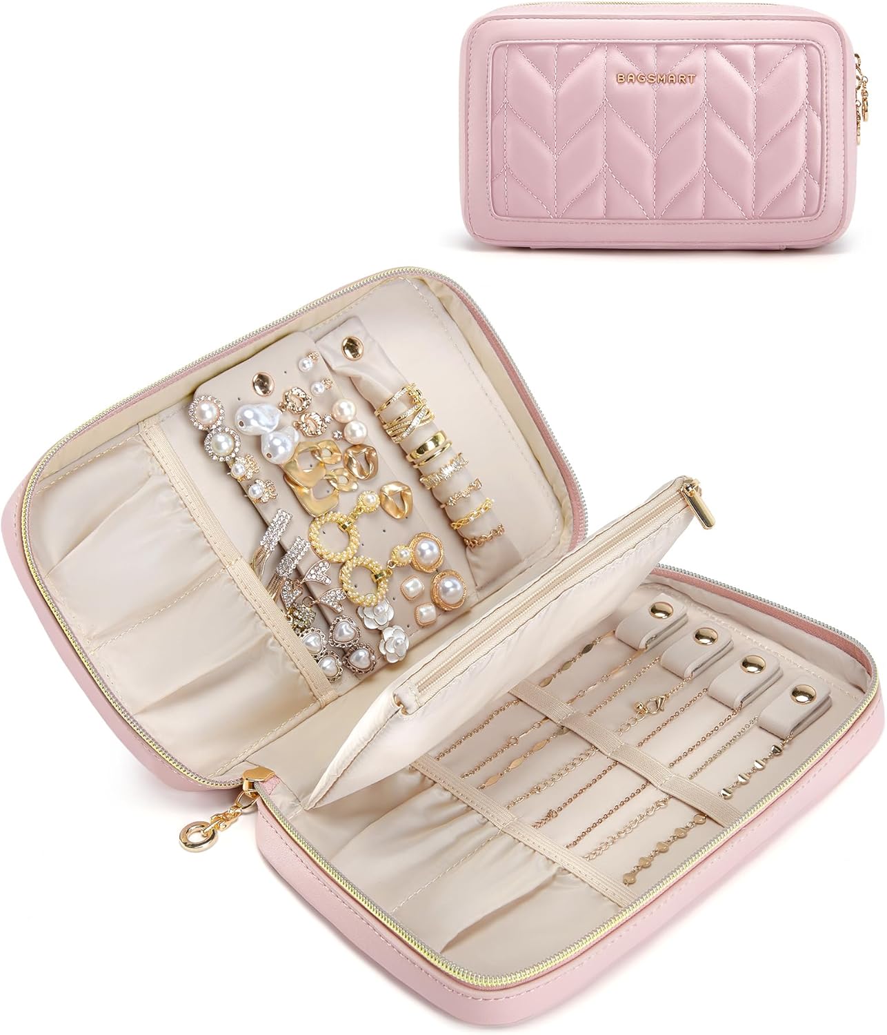 Women's Travel Jewelry Organizer
