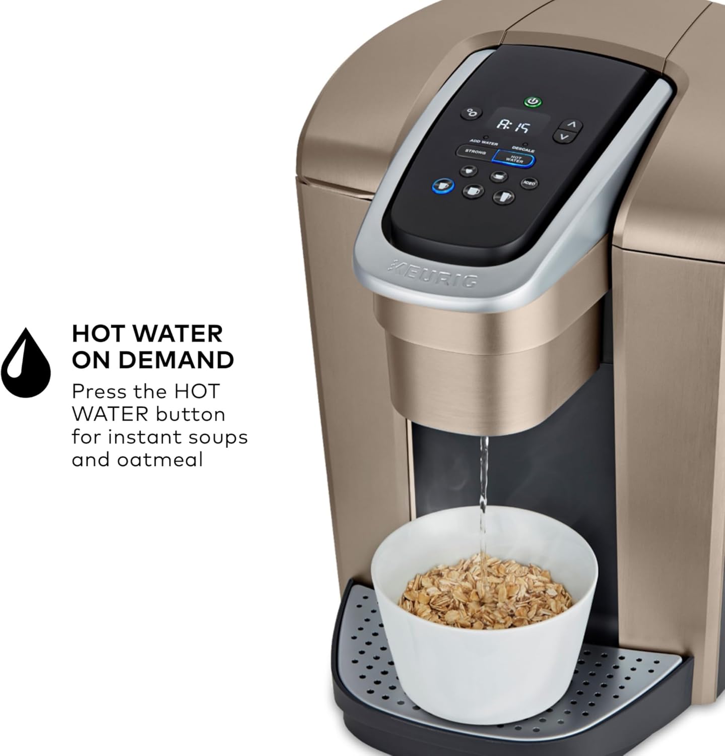 Keurig K-Elite Single Serve Coffee Maker – Brushed Slate