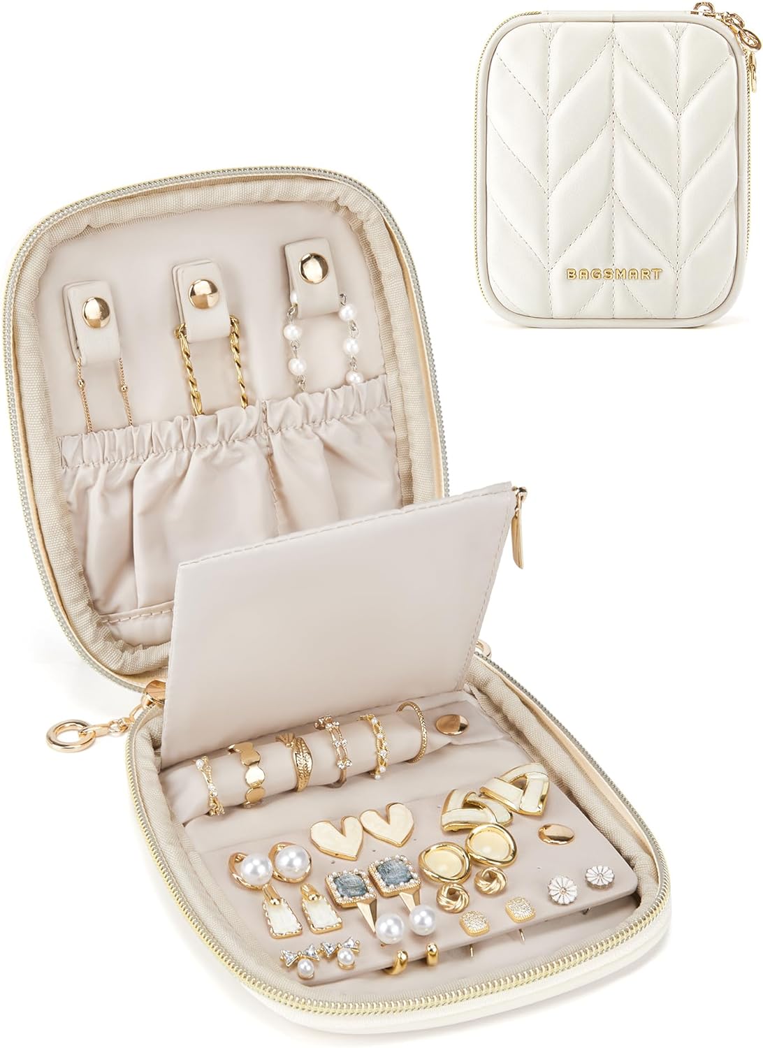 Women's Travel Jewelry Organizer