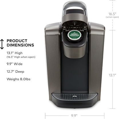 Keurig K-Elite Single Serve Coffee Maker – Brushed Slate