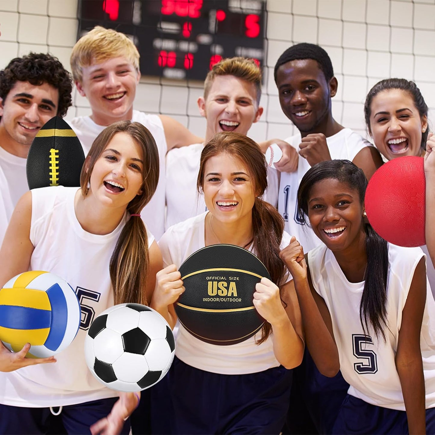 6-Piece Sports Ball Set