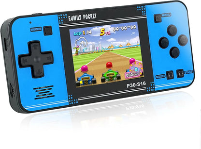 Handheld Game for Kids -Preloaded 220 Retro Video Games, Portable Gaming Player with Rechargeable Battery 3.0" LCD Screen, Mini Arcade Electronic Toy Gifts for Boys Girls