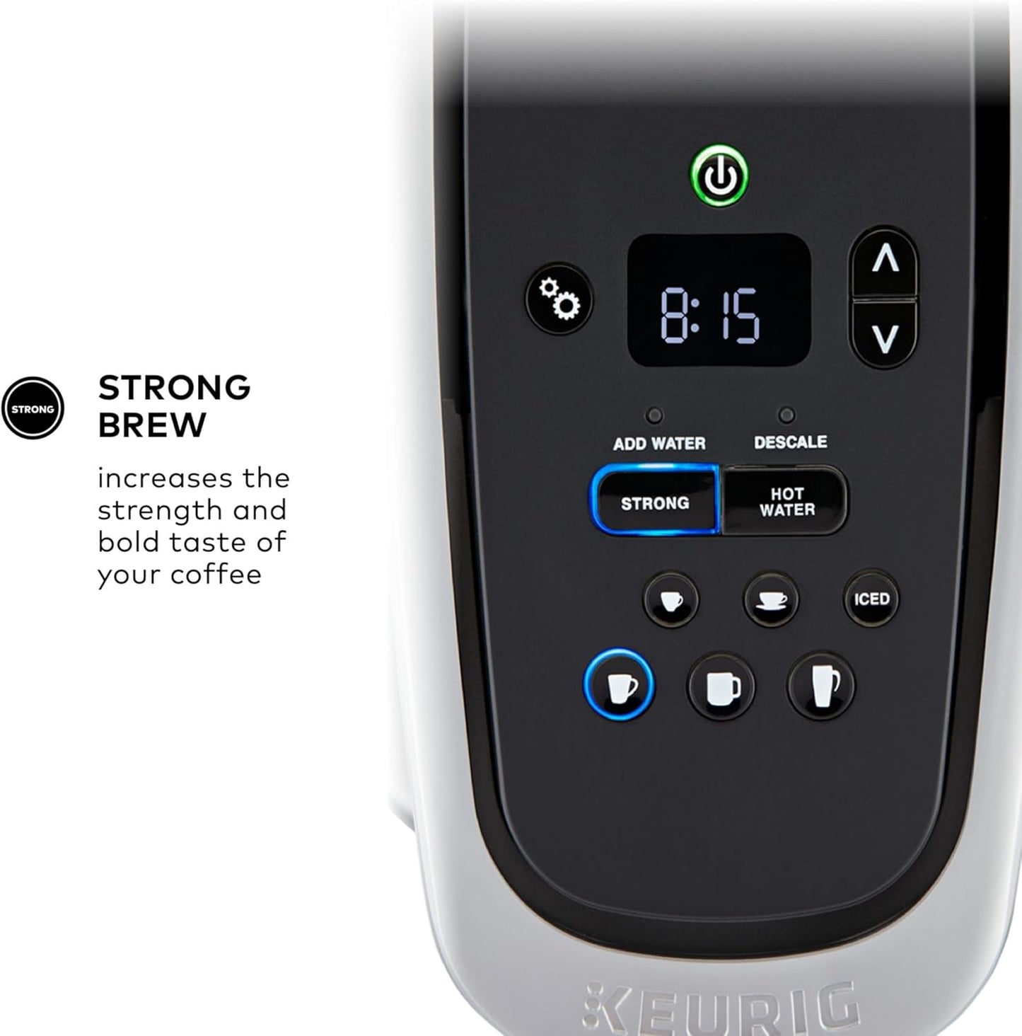 Keurig K-Elite Single Serve Coffee Maker – Brushed Slate