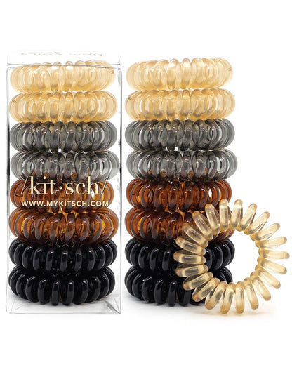 Spiral Hair Ties for Women