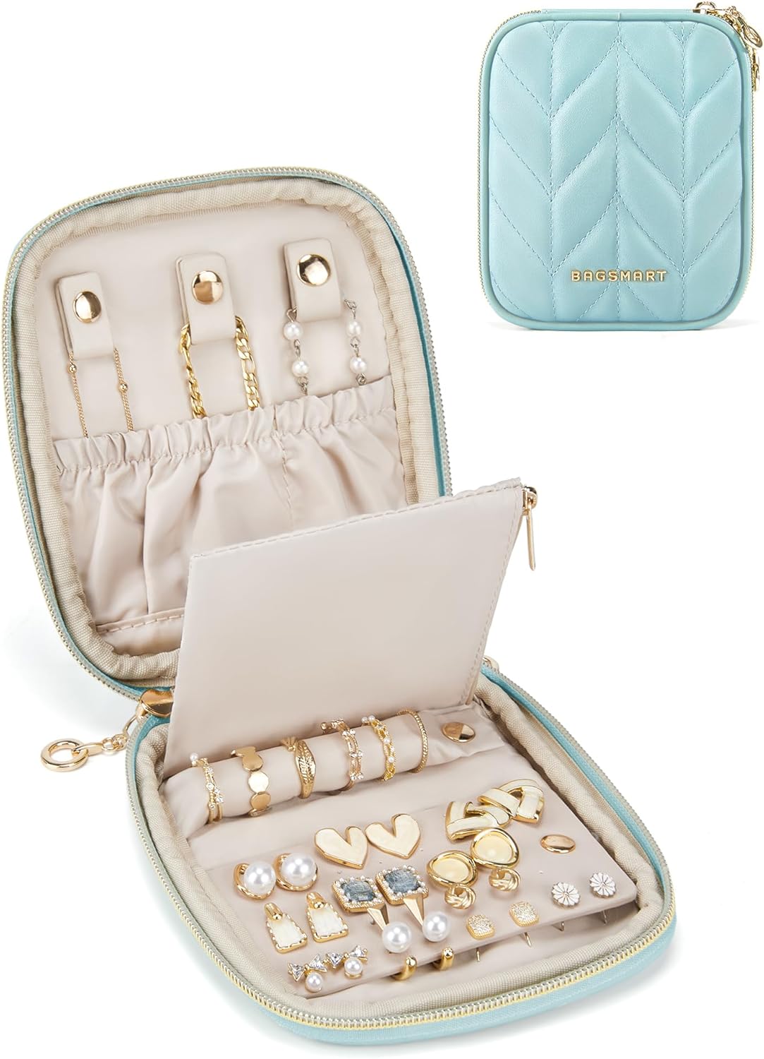 Women's Travel Jewelry Organizer