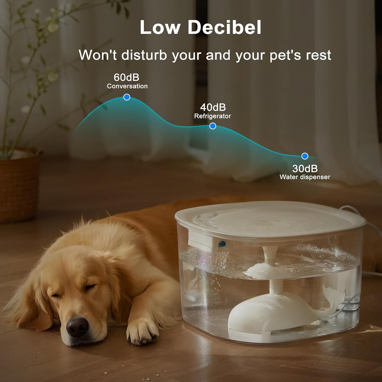 10L Automatic Dog Water Fountain