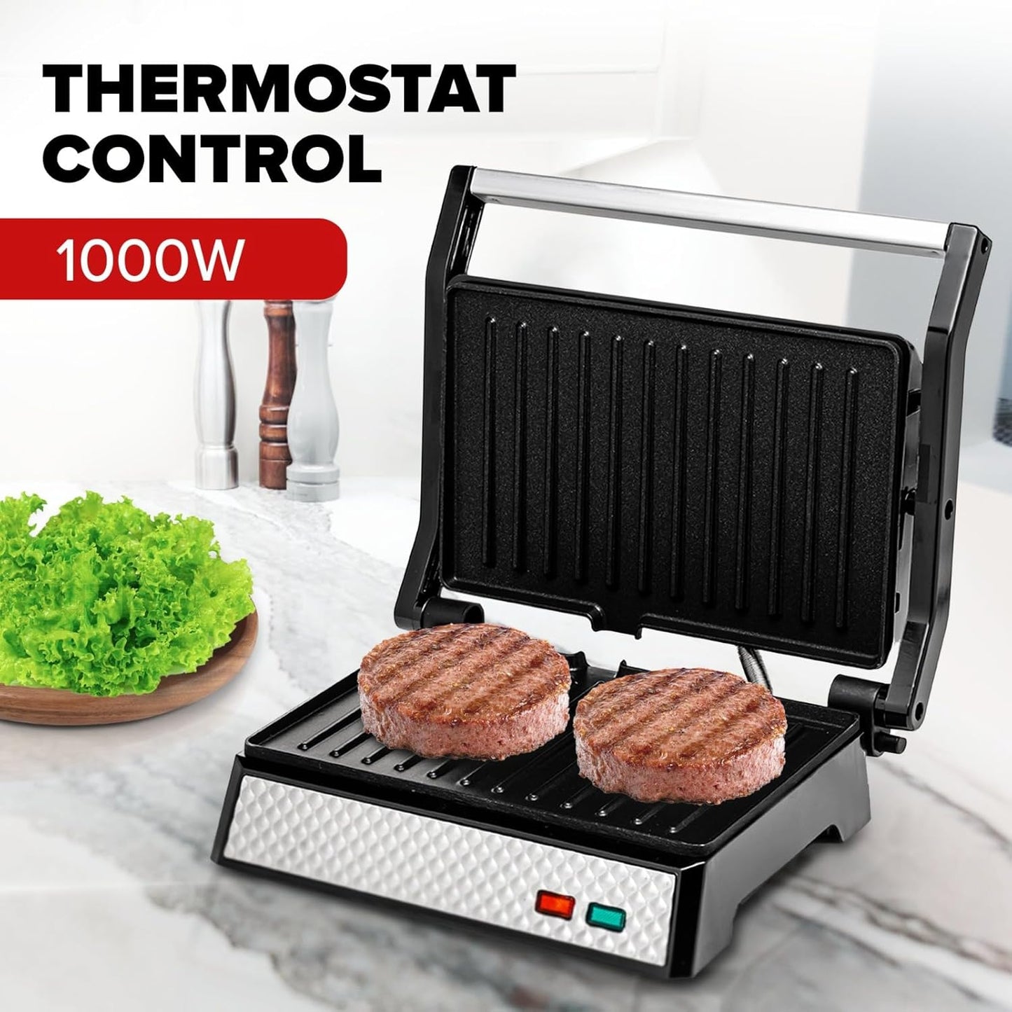 OVENTE Electric Sandwich Maker – GPS401B