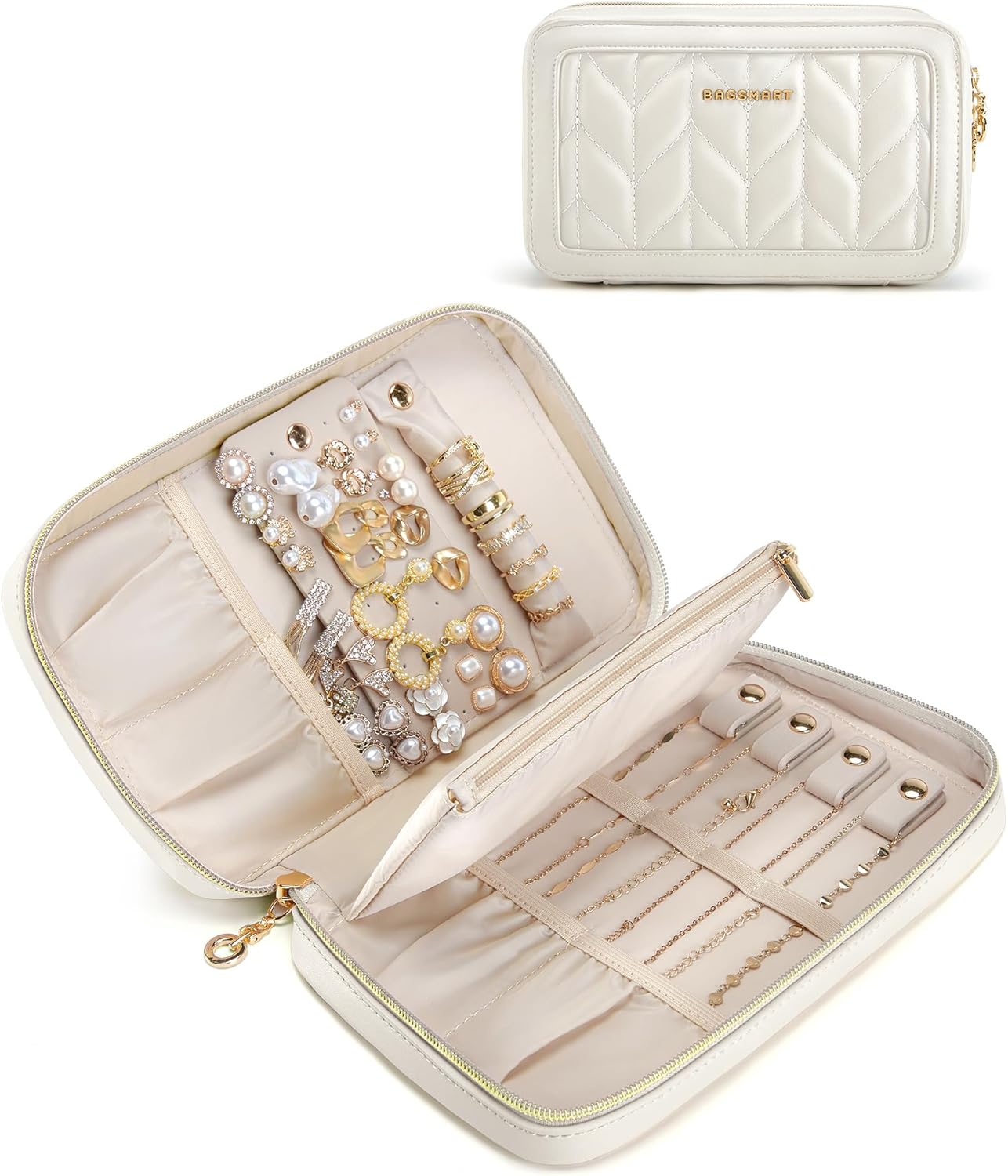 Women's Travel Jewelry Organizer