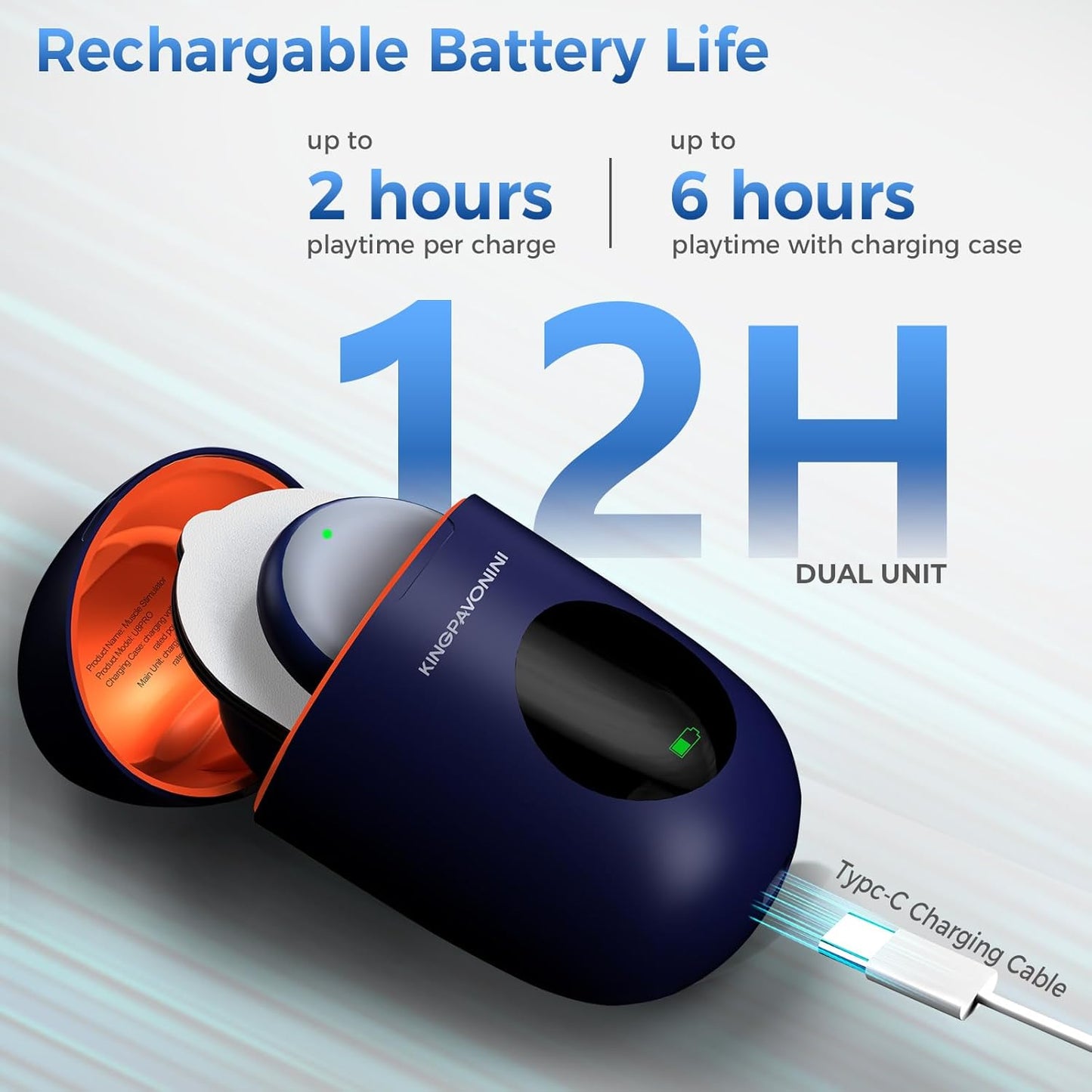 KingPavonini Wireless TENS Unit