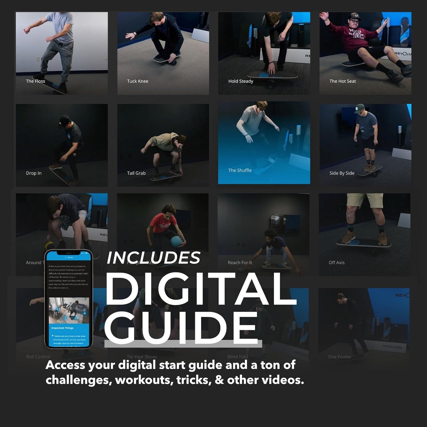 Revbalance 101 v2 Balance Board Trainer