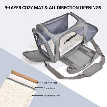 Soft Sided Pet Carrier – TSA Approved