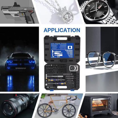 100-Piece Precision Screwdriver & Punch Set